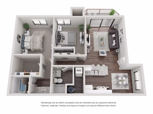 Unit 2001 2001 floor plan